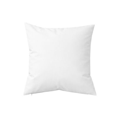 Coussin extérieur imperméable et déhoussable MINORQUE (40x40 cm - Blanc)