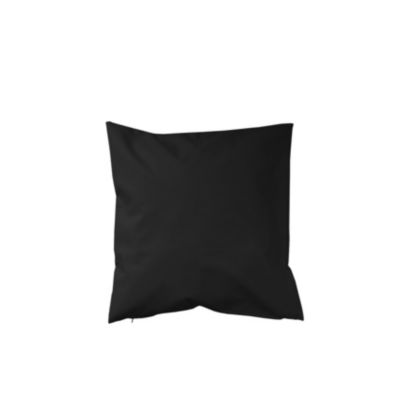Coussin extérieur imperméable et déhoussable MINORQUE (40x40 cm - Noir)