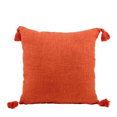 Coussin extérieur orange 45x45cm