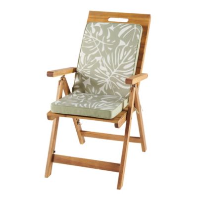 Coussin fauteuil haut GoodHome Tiga green tea 40 x 94 cm