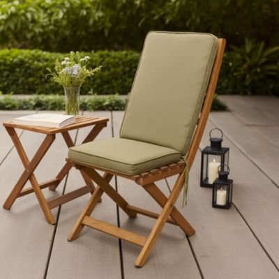Coussin fauteuil haut GoodHome Tiga kaki 40 x 94 cm