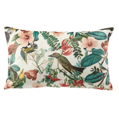 Coussin GoodHome Guhajar crème 30 x 50 cm