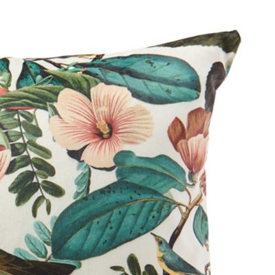 Coussin GoodHome Guhajar crème 30 x 50 cm