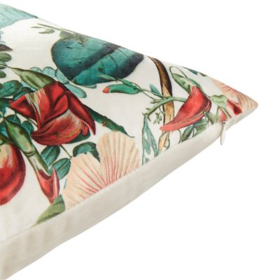 Coussin GoodHome Guhajar crème 30 x 50 cm