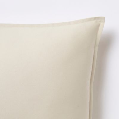 Coussin GoodHome Hiva coloris naturel 45 x 45 cm