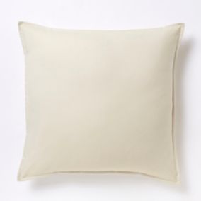 Coussin GoodHome Hiva coloris naturel 60 x 60 cm