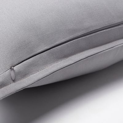 Coussin GoodHome Hiva gris 45 x 45 cm