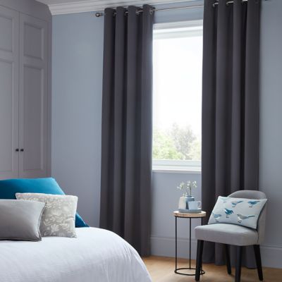 Coussin GoodHome Hiva gris 45 x 45 cm