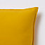 Coussin GoodHome Hiva jaune 60 x 60 cm