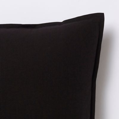 Coussin GoodHome Hiva noir 45 x 45 cm