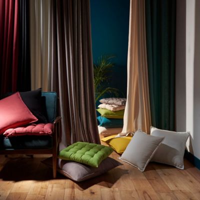 Coussin GoodHome Hiva rouge 45 x 45 cm