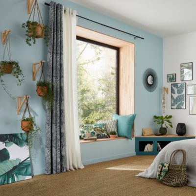 Coussin GoodHome Hiva vert bleu 45 x 45 cm