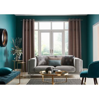 Coussin GoodHome Kolla gris foncé 45 x 45 cm