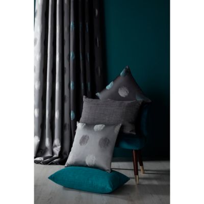 Coussin GoodHome Kolla gris foncé 45 x 45 cm
