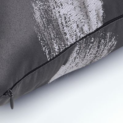 Coussin GoodHome Kolla gris foncé 45 x 45 cm