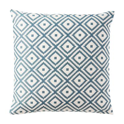 Coussin GoodHome Meunire 43 x 43 cm sarcelle