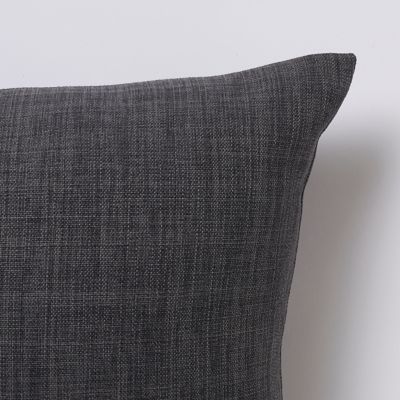 Coussin GoodHome Novan gris 40 x 60 cm