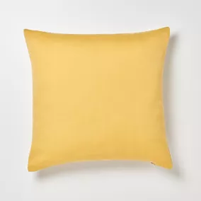 Coussin GoodHome Taowa jaune 50 x 50 cm