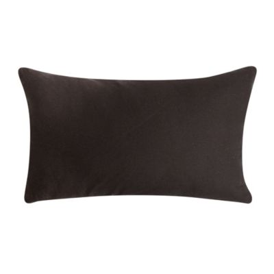 Coussin Halia noir et blanc L.50 x l.30 cm