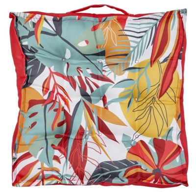 Coussin - HOME DECO FACTORY - Paradis Exotique - Déperlant - Tropical - Multicolore