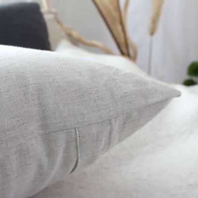 Coussin imprimé chat Blanc, L. 50 x l. 30