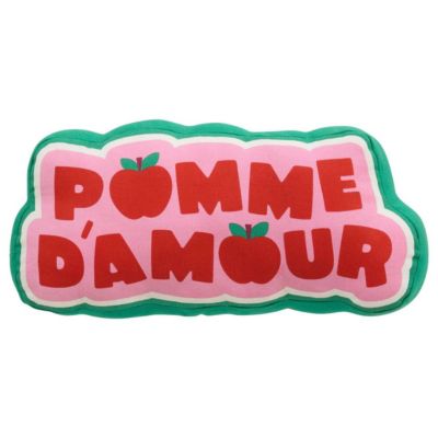 Coussin imprimé Pomme d'Amour 20x44cm - Collaboration Atmosphera x Cha Cha Pop