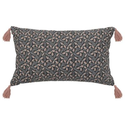 Coussin "Jamana" 30x50cm gris foncé - Atmosphera
