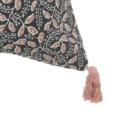 Coussin "Jamana" 30x50cm gris foncé - Atmosphera