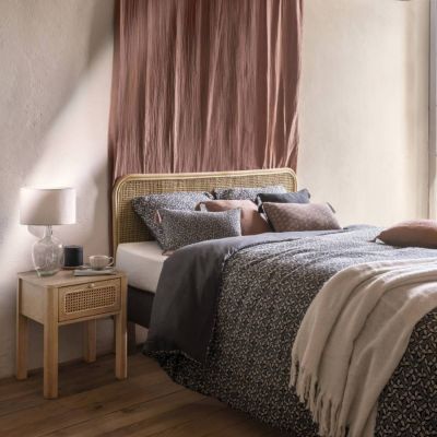 Coussin "Jamana" 30x50cm gris foncé - Atmosphera