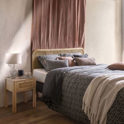 Coussin "Jamana" 30x50cm gris foncé - Atmosphera