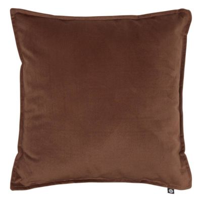 Coussin Lilou marron tonka 45x45cm - Atmosphera