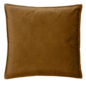 Coussin "Lilou" - mordoré - 45x45 cm - Atmosphera