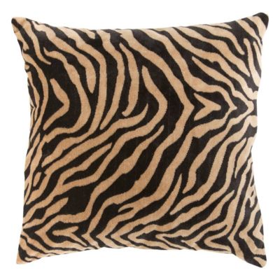 Coussin Lynra noir 40x40cm - Atmosphera