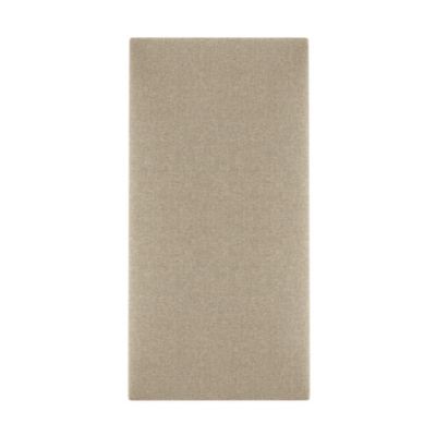 Coussin mural en tissu beige 30 x 60 cm Stegu