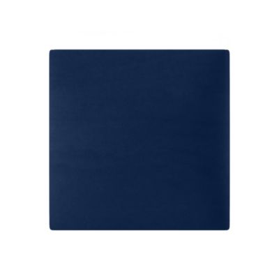 Coussin mural en tissu bleu d'encre 30 x 30 cm Stegu