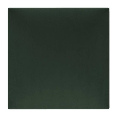 Coussin mural velours vert sapin - 30 x 30