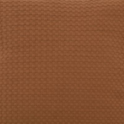 Coussin nid d'abeille (45x45 cm - Terracotta)