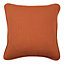 Coussin nid d'abeille terracota Goodhome