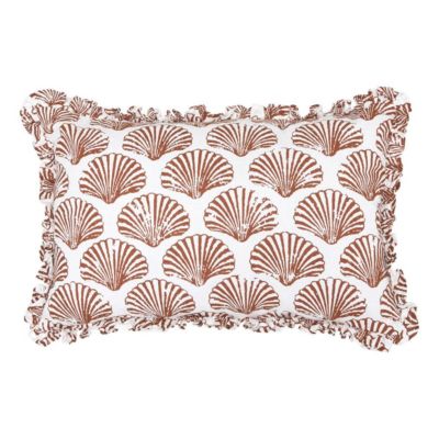 Coussin Oceania 38x58cm terracotta - Atmosphera Créateur d'intérieur
