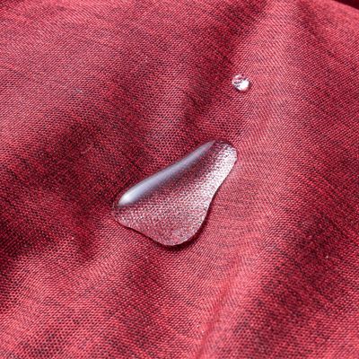 Coussin palette angle en polyester BANANAIR 60x40 cm Rouge