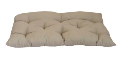 Coussin palette déperlant uni beige L.120 x l.80 cm Easy for life