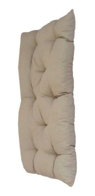Coussin palette déperlant uni beige L.120 x l.80 cm Easy for life