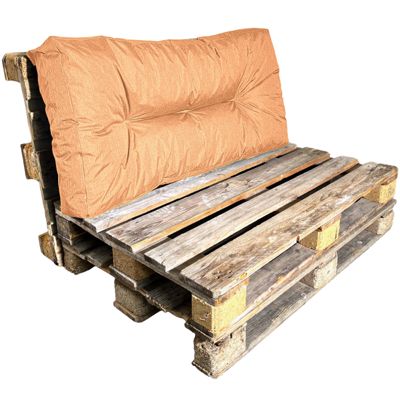 Coussin Palette en polyester BANANAIR 120x60 cm Orange