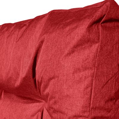 Coussin Palette en polyester BANANAIR 120x60 cm Rouge