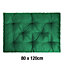 Coussin palette Mykonos vert L.120 x l.80 x ep.10cm