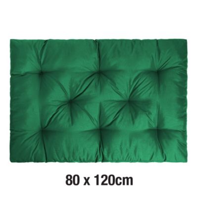 Coussin palette Mykonos vert L.120 x l.80 x ep.10cm