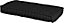 Coussin palette noir L.120 x l.60 x ep.15 cm