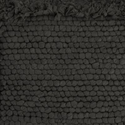 Coussin Paper black noir L.45 x l.45 x ep.3 cm Deco&Co