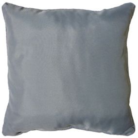 Coussin passepoil 40 x 40 cm gris essentiel