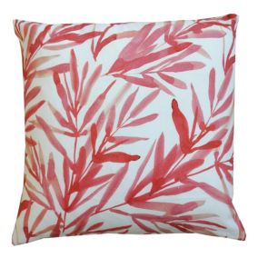 Coussin photoprint Rose base naturelle 45x45